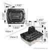 Automann MV27028 Engine Mount Engine Mount, High Vibration Isolation Support for Truck Engines