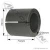 Automann KB450 Suspension Bushing Kit Suspension Bushing Kit, Rubber Sway Bar Bushing for Medium Duty Truck Axles