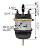 179SB3030SLW225 by AUTOMANN - Air Brake Spring Brake, Type 30/30 Long Stroke 2.25-inch Sealed with Welded Clevis