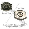Automann 572.2015 Radiator Cap Radiator Cap, 13 PSI High-Pressure Radiator Cap