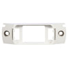 Paccar 15728 Marker Light Mounting Bracket Marker Light Mounting Bracket - 2-Screw Surface Mount, White, ABS, For 15 Series