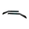 Paccar B673025NTBK Mud Flap Hanger Mud Flap Hanger - Angled Spring Loaded Type, Powdercoated Carbon Steel, 30.25" Nominal