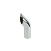 EP50CS218C by PACCAR - Exhaust Stack Pipe - West Coast Curved Style, Chrome, Steel, 5" OD, 18" Length