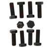 Paccar HWC04641 Multi-Purpose Bolt Hex Bolt - Plain, with Nylon Patch, 3/4"-10 x 2-1/4", UNC, Grade 8