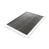 Paccar SR2000049 Engine Air Filter HVAC Air Filter - 10 in., 13.75 in. Length, Aluminum Frame, with Foam Pad