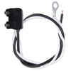 94909 by PACCAR - Clearance and Marker Light Plug - 16 ga. GPT, 12 in., PL-10, Stripped End/Ring Terminal