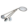 Paccar TM900 Fender Mirror Fender Mirror - Convex, Assembly, Stainless Steel, Tripod Style