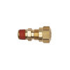 Haldex 11228 Air Brake Air Line Connector Fitting Air Brake Air Line Connector Fitting - Male Connector, Nylon Tubing, 1/8"