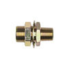 Haldex 11304 Trailer Accessory Midland Air Line Connector Fitting - Steel Terminal Bolt (Frame Nipples), Bulkhead Union,