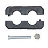Haldex 11540 Air Brake Compressor Inlet Hose Clamp Air Brake Compressor Inlet Hose Clamp - 2-Hole, 3/8 in. Inside Diameter