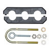 Haldex 11544 Hose Clamp 3-Hole Clamp - 3/8 in. Inside Diameter, For use with Coiled Nylon Hose, U-Bolt Included