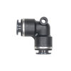 APC65F4 by HALDEX - Midland Push-to-Connect (PTC) Fitting - Composite, Fixed Union Elbow Type, 1/4" ID