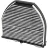 Universal Air Conditioner (UAC) FI1208C Cabin Air Filter Cabin Air Filter -- Charcoal Cabin Air Filter
