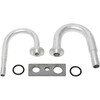 Universal Air Conditioner (UAC) FT1908C A/C Compressor Fitting A/C Compressor Fitting -- Aluminum U-Shape Compressor Barb