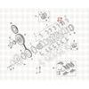 PAI 671615 Engine Crankshaft Main Bearing Thrust Bearing Engine Crankshaft Main Bearing Thrust Bearing - Standard Size