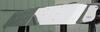 V-8052 by ARANDA - Sun Visor - 13.5", Stainless Steel, Fits Roof with 13 Ridges, Daycab