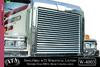 Aranda W-4003 Grille Hood Grille - Stainless Steel, With 21 Louvers, For Western Star 4900 L-Hood