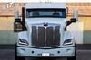 P-0059A by ARANDA - Sun Drop Visor - 14-1/2", Blind Mount, For Peterbilt 579, 567 Day Cab Trucks