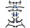 Mevotech MKIT10008 Suspension Kit - Front, 12-Piece Front End Supreme Steering and Suspension