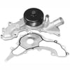 ACDelco 252-1034 Engine Water Pump Engine Water Pump - Timing Belt, Reverse, 12 Mount Holes, with Pulley