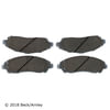 Beck Arnley 085-2005 Disc Brake Pad Set PREMIUM ASM BRAKE PADS