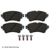 Beck Arnley 085-7104 Disc Brake Pad Set PREMIUM APPLICATION SPECIFIC MATERIAL PADS WITH HARDWARE
