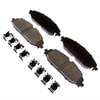 ACDelco 17D2179CH Disc Brake Pad Set Disc Brake Pad, Front, Gold-Ceramic