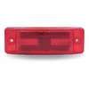 TRUX TLED-2X6RR Marker Light Trailer Light - Marker, LED, 2" x 6", Reflectorized, Red (8 Diodes)