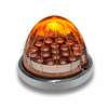 TLED-WCA by TRUX - Turn Signal & Marker Watermelon Light, LED, Clear, Amber, with Reflector Cup & Locking Ring