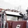 TRUX TSUN-P14 Sun Visor Sunvisor, 14", Boltless, Ultra Cab, for 2005-2007 Peterbilt 379