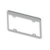 American Chrome 20040 License Plate Frame License Plate Frame - License Frame, Fat Bottom-Style Heavy-Duty Zinc-Cast