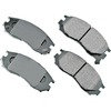 Akebono ACT484 Disc Brake Pad Set ProACT Ultra Premium Ceramic Disc Brake Pad Kit