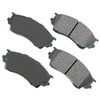 ACT643 by AKEBONO - ProACT Ultra Premium Ceramic Disc Brake Pad Kit