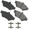 Akebono ACT659 Disc Brake Pad Set ProACT Ultra Premium Ceramic Disc Brake Pad Kit
