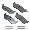 ACT674A by AKEBONO - ProACT Ultra Premium Ceramic Disc Brake Pad Kit