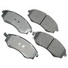 ACT700 by AKEBONO - ProACT Ultra Premium Ceramic Disc Brake Pad Kit