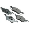 ACT816 by AKEBONO - ProACT Ultra Premium Ceramic Disc Brake Pad Kit