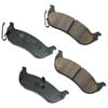Akebono ACT998 Disc Brake Pad Set ProACT Ultra Premium Ceramic Disc Brake Pad Kit