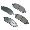 Akebono ASP1011 Disc Brake Pad Set Performance Ultra Premium Ceramic Disc Brake Pad Kit
