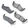 Akebono ASP1087 Disc Brake Pad Set Performance Ultra Premium Ceramic Disc Brake Pad Kit