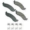 Akebono ASP1158A Disc Brake Pad Set Performance Ultra Premium Ceramic Disc Brake Pad Kit