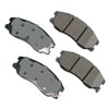 Akebono ASP1264 Disc Brake Pad Set Performance Ultra Premium Ceramic Disc Brake Pad Kit
