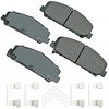 Akebono ASP1286A Disc Brake Pad Set Performance Ultra Premium Ceramic Disc Brake Pad Kit