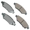 Akebono ASP1337 Disc Brake Pad Set Performance Ultra Premium Ceramic Disc Brake Pad Kit
