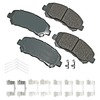 Akebono ASP1338A Disc Brake Pad Set Performance Ultra Premium Ceramic Disc Brake Pad Kit
