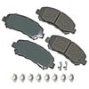 Akebono ASP1338B Disc Brake Pad Set Performance Ultra Premium Ceramic Disc Brake Pad Kit
