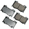 Akebono ASP1346 Disc Brake Pad Set Performance Ultra Premium Ceramic Disc Brake Pad Kit