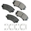 ASP1404 by AKEBONO - Performance Ultra Premium Ceramic Disc Brake Pad Kit