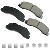 Akebono ASP1414A Disc Brake Pad Set Performance Ultra Premium Ceramic Disc Brake Pad Kit