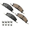 Akebono ASP1611A Disc Brake Pad Set Performance Ultra Premium Ceramic Disc Brake Pad Kit